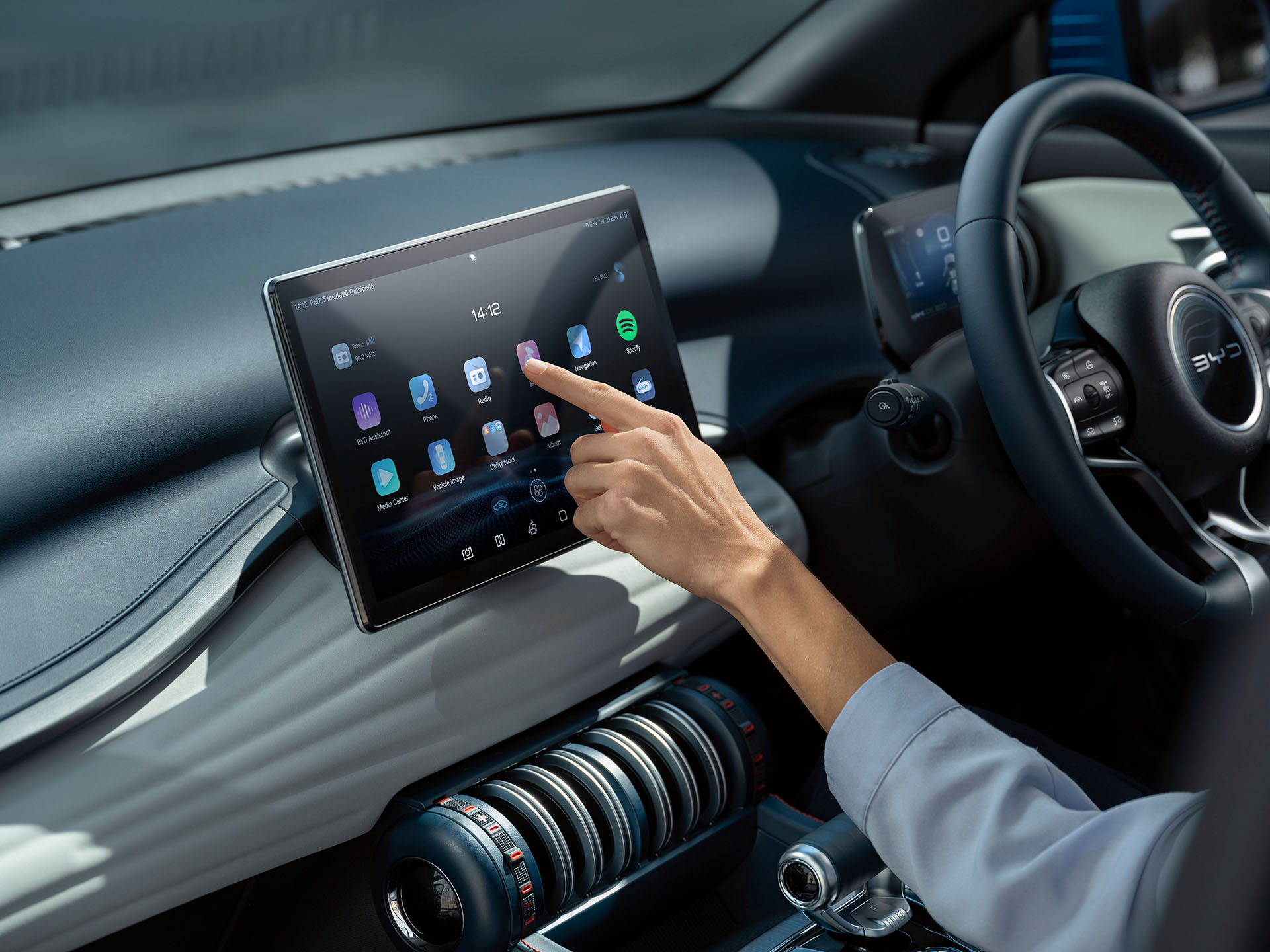 BYD touchscreen  - pcp benefits